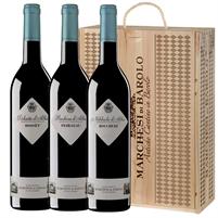 Marchesi di Barolo Le Chicche Cassetta 3Bt. Dolcetto/Barbera/nebbiol