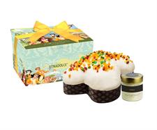 Etna Dolce Colomba Cassata Siciliana gr.600 con Crema gr.240 Cofanet