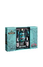 Ballor Gift Box Gin 40° cl.70 + 2 Glass Tumbler + Jigger + 2TNC