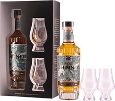 Whisky Wemyss Peat Chimney Glass Pack 46° cl.70