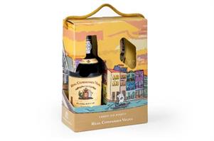 Porto Real Companhia Velha Fundador Tawny Glass Pack 19° cl.75