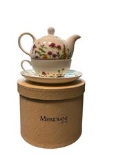 Meridiani Tea For One New Bone Camden Gift Box 60291 1/2/3