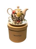 Meridiani Tea For One New Bone Camden Gift Box 60291 1/2/3