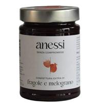 Anessi Confettura di Fragole e Melograno 100% Nuturale gr.350
