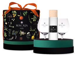 Macaja Gin cl.50 Gift Pack Bianca/Nera