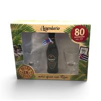 Legendario Confezione Un Sorso di Cuba Anejo 9y  cl.5