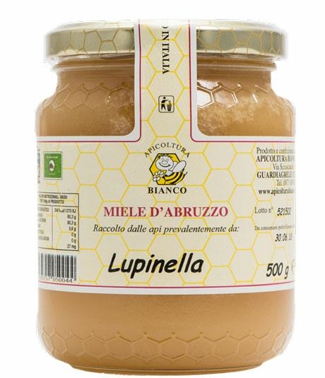 Apicolurura Bianco Gr.500 Miele di Lupinella Miele D'Abruzzo (CH) -  Prodotti Tipici - Beccafico Drink Store