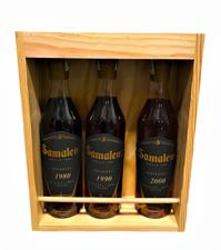 Samalens Bas Armagnac 3 Bottiglie cl.20 1980-1990-2000 Legno