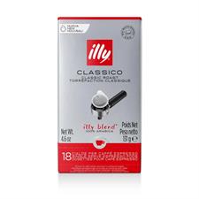 Illy Cialde Compostabili Classiche 100% Arabica Caffè Espresso 1x18
